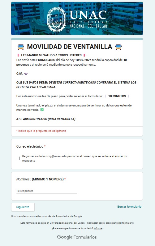 Formulario